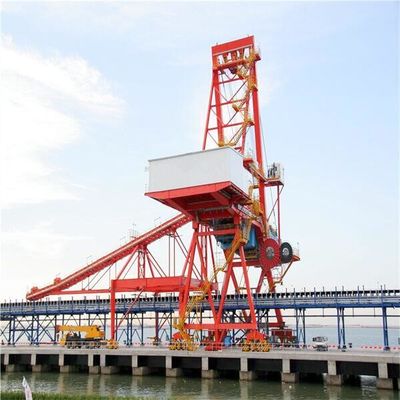 第一次製品の連続的な荷を下すことのための装置の荷を下すベルトのタイプ船